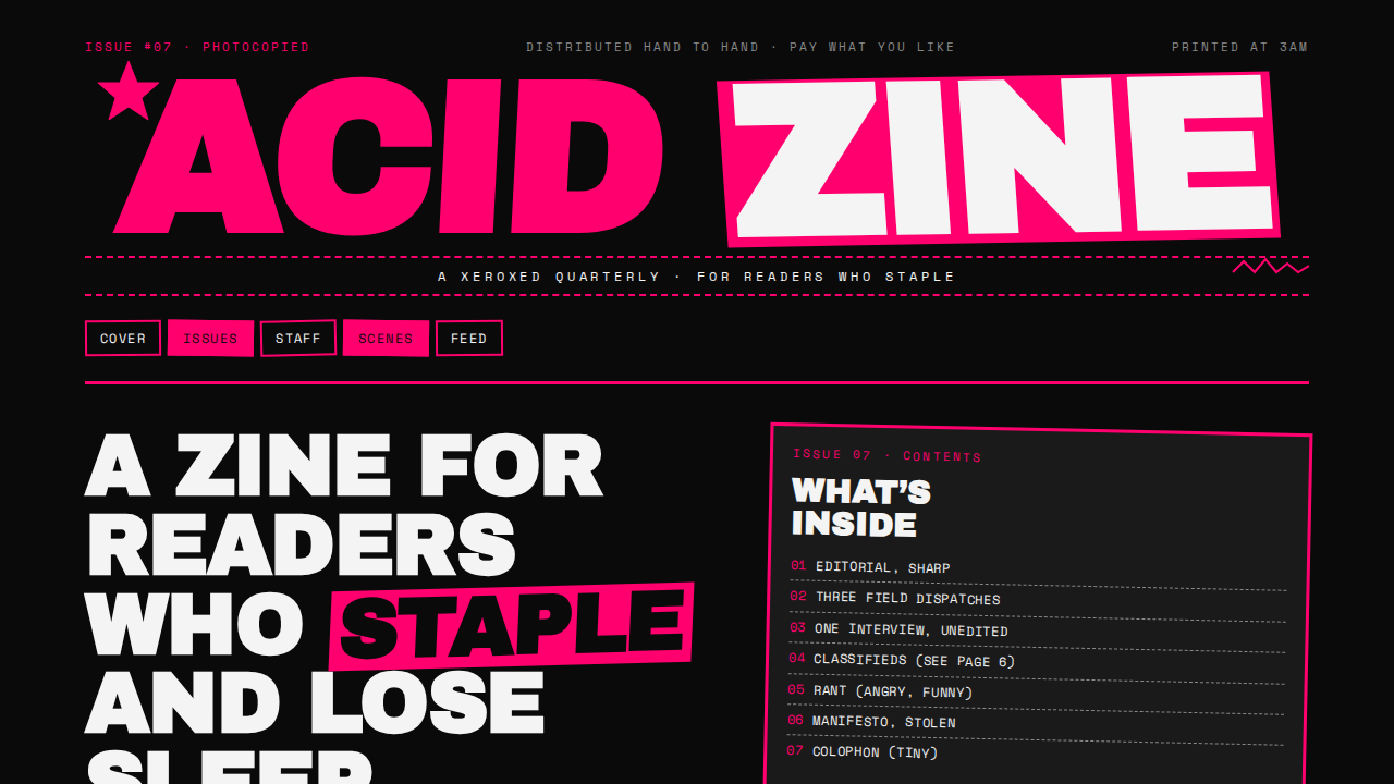acid-zine