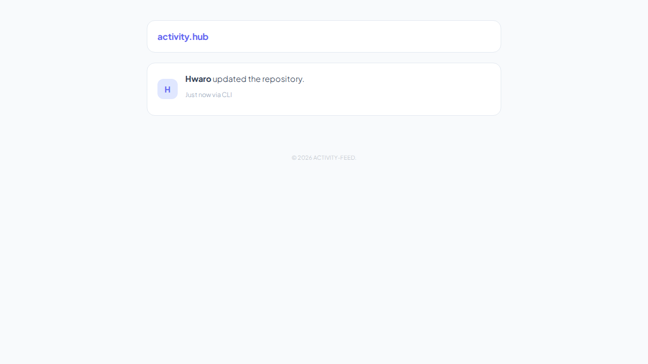 activity-feed