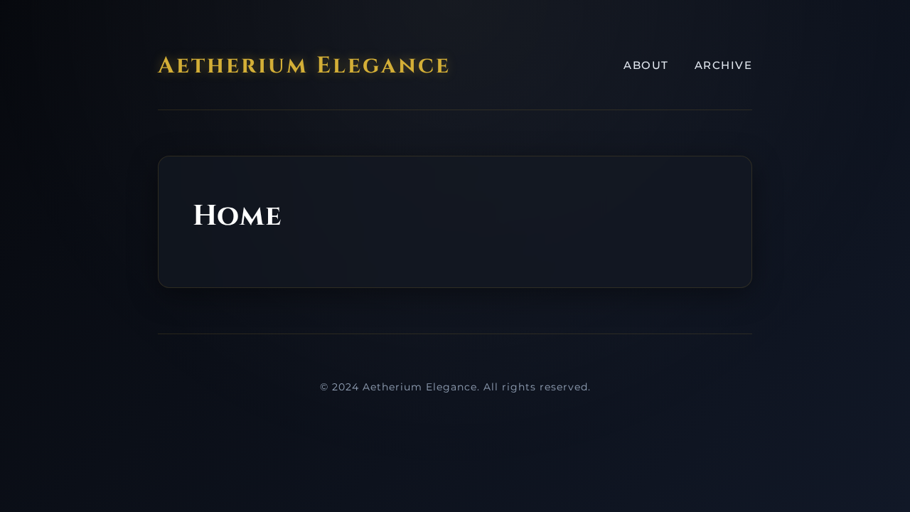 aetherium-elegance