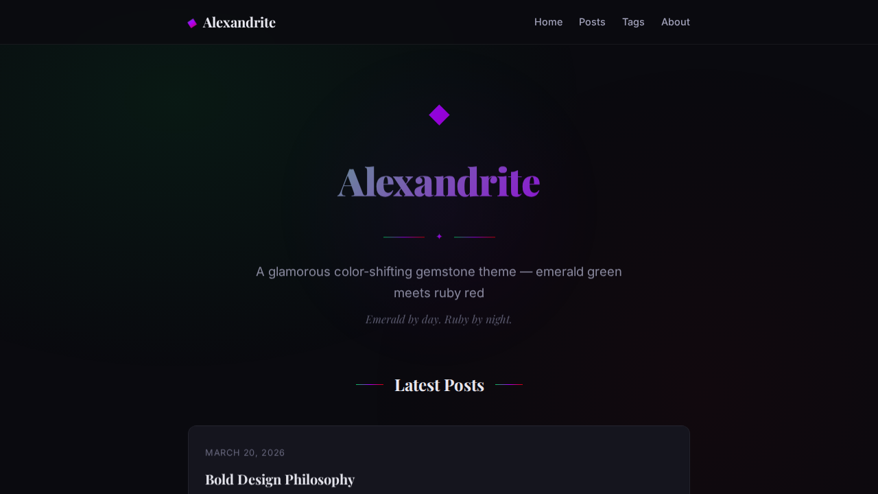 alexandrite