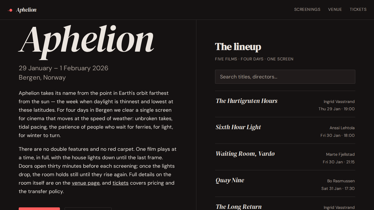 aphelion