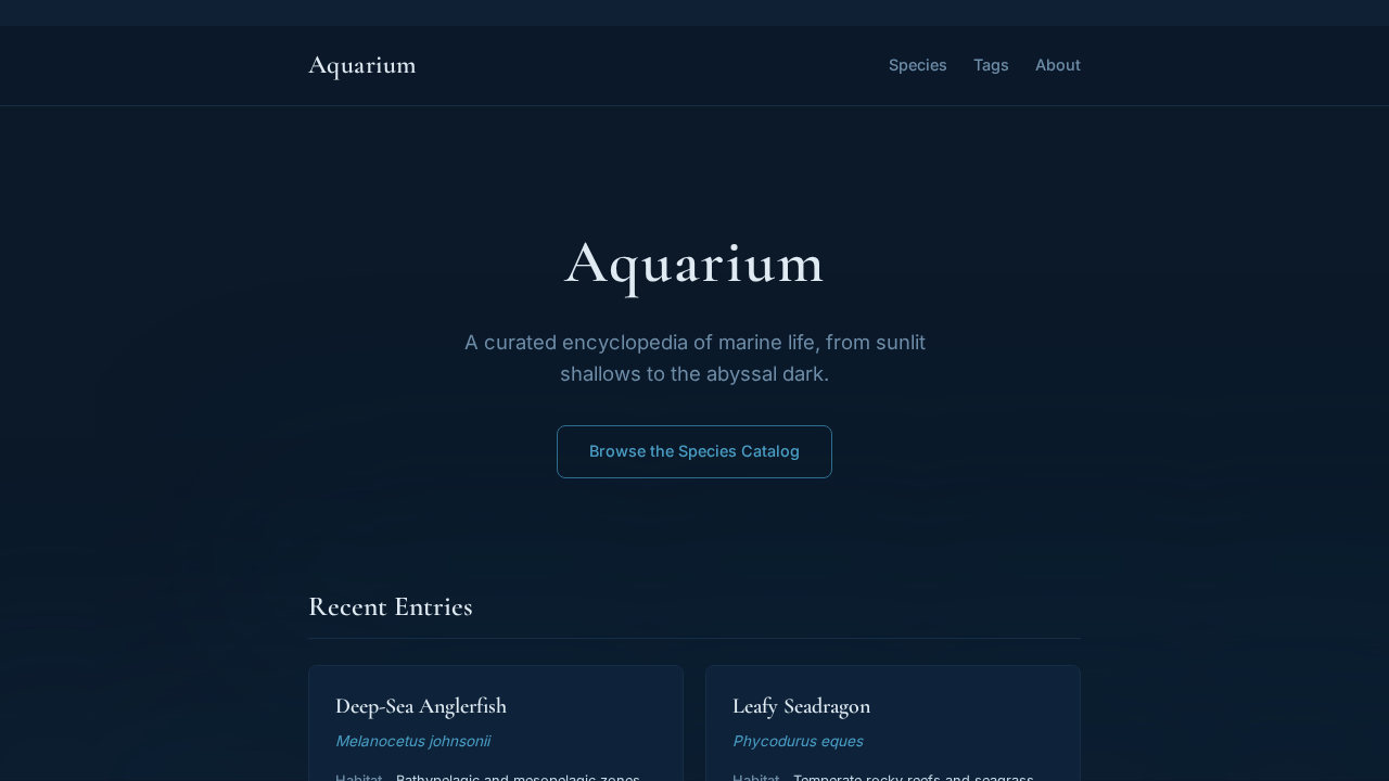 aquarium