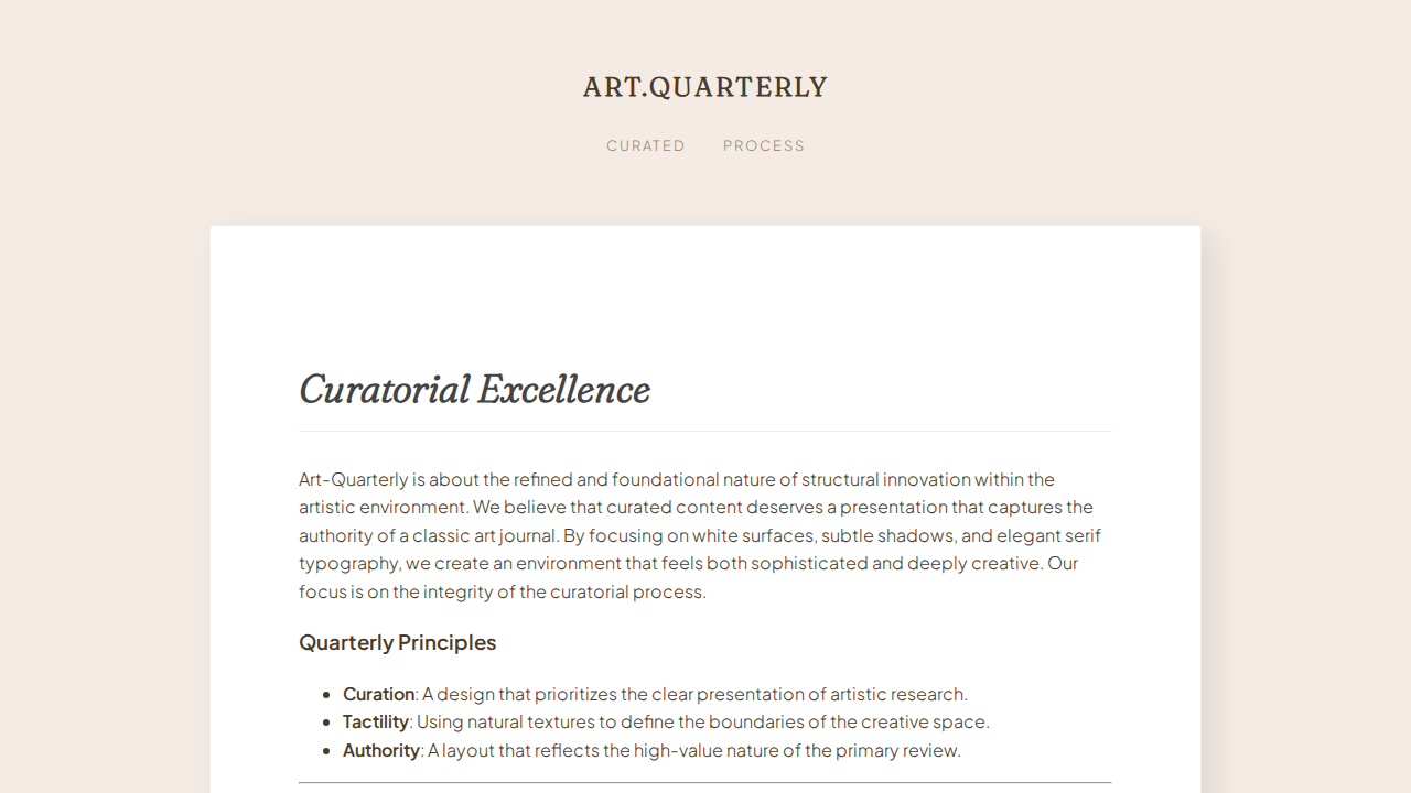 art-quarterly
