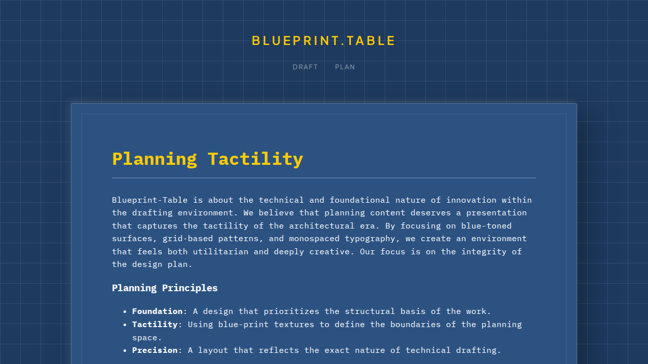 blueprint-table