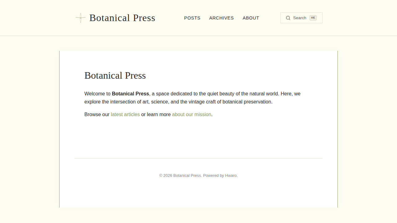 botanical-press