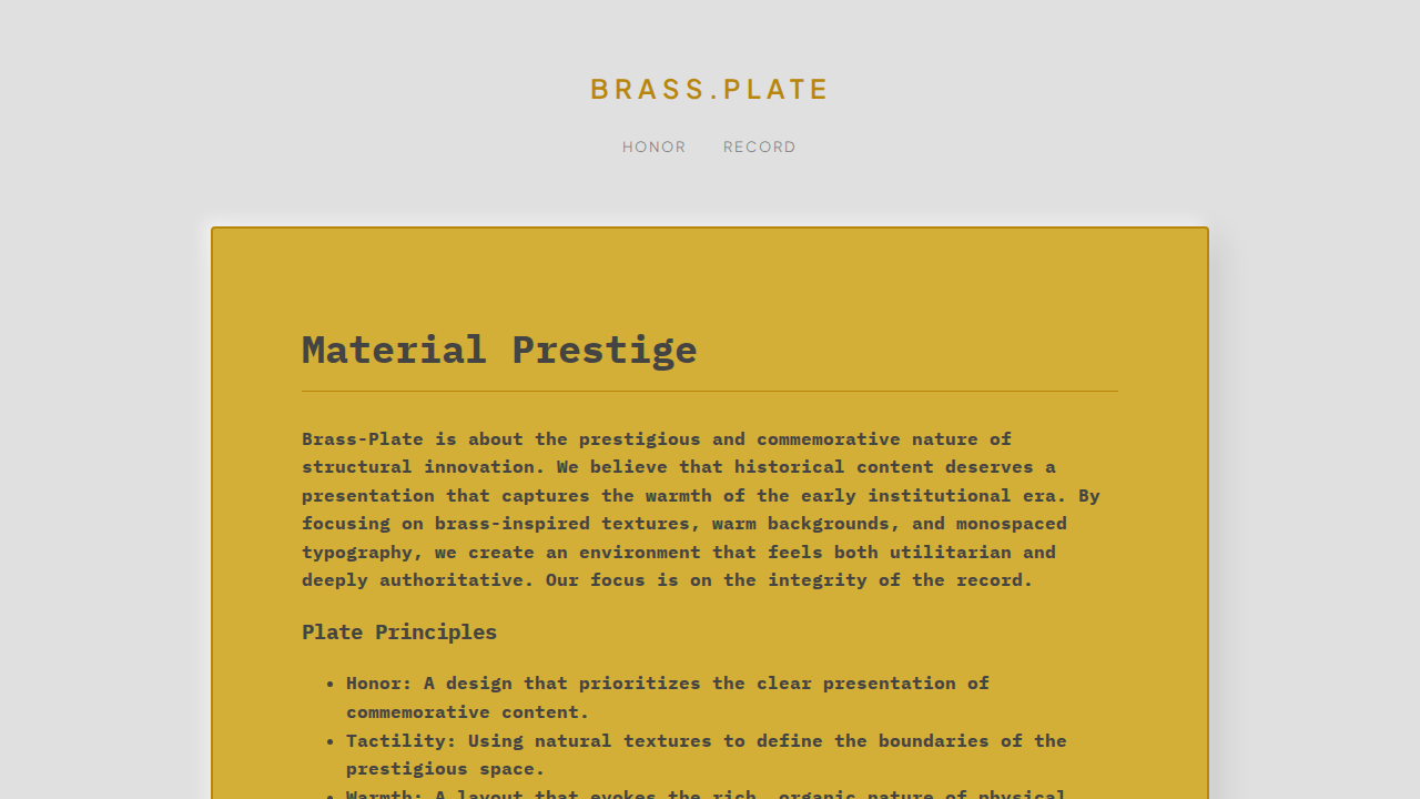 brass-plate