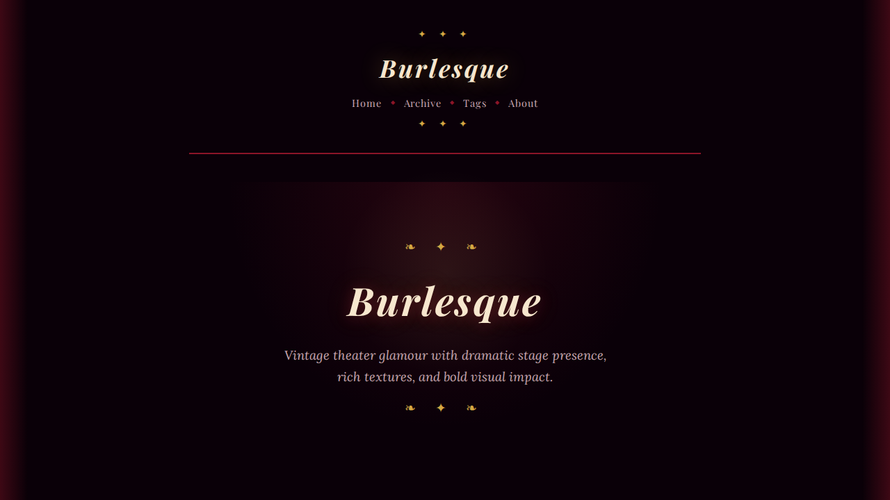 burlesque