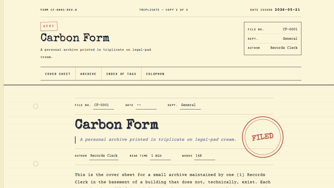 carbon-form