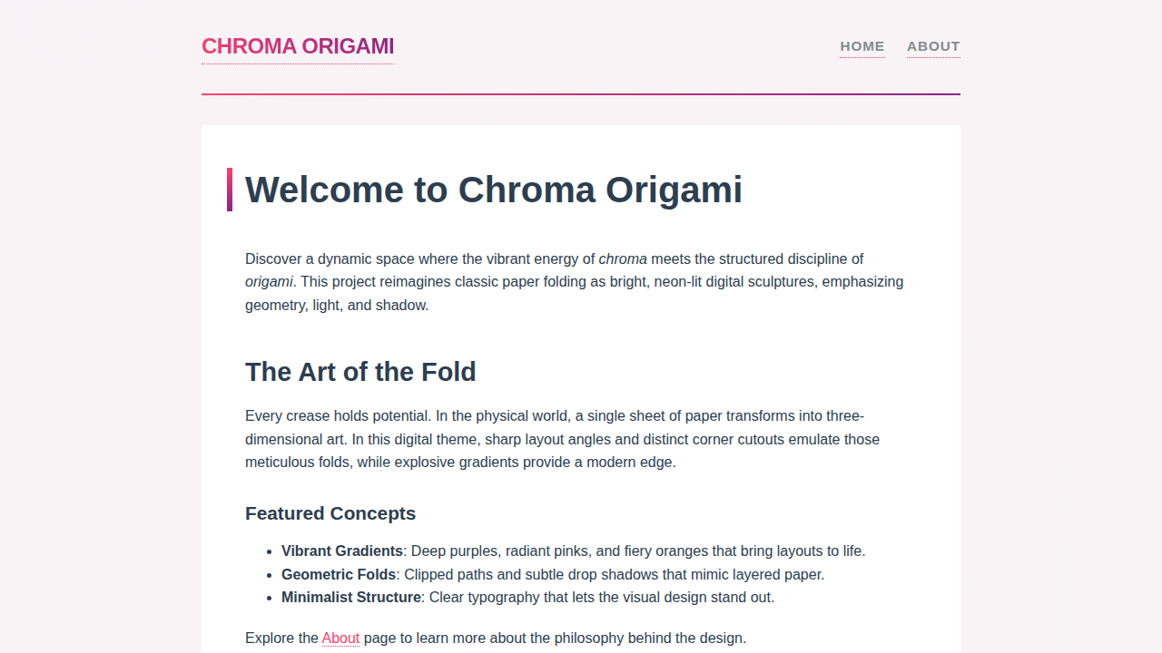 chroma-origami