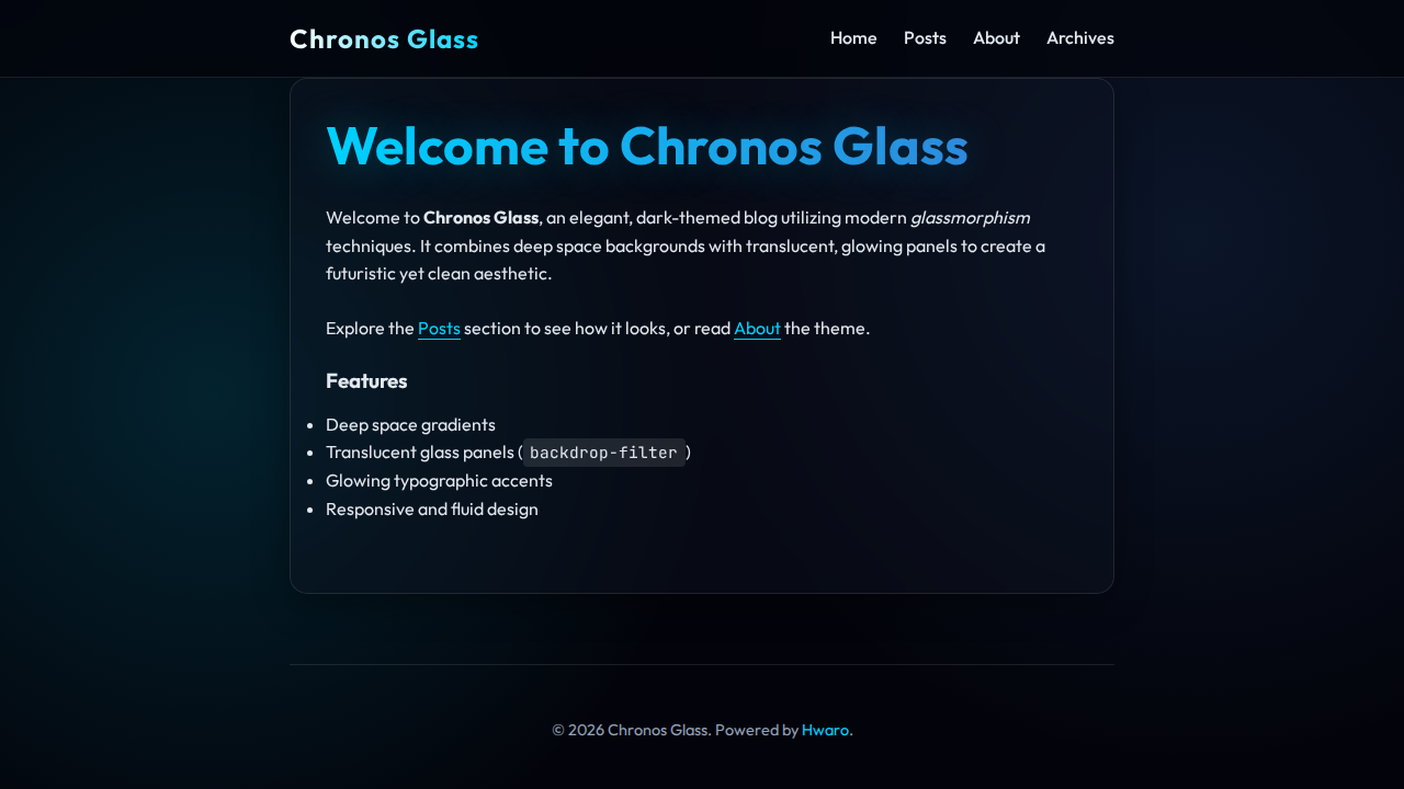 chronos-glass