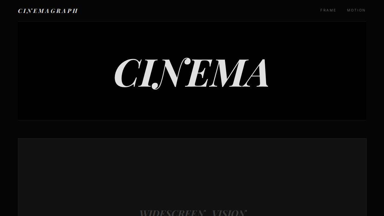 cinemagraph