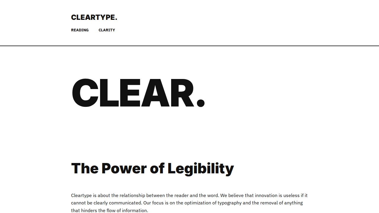 cleartype