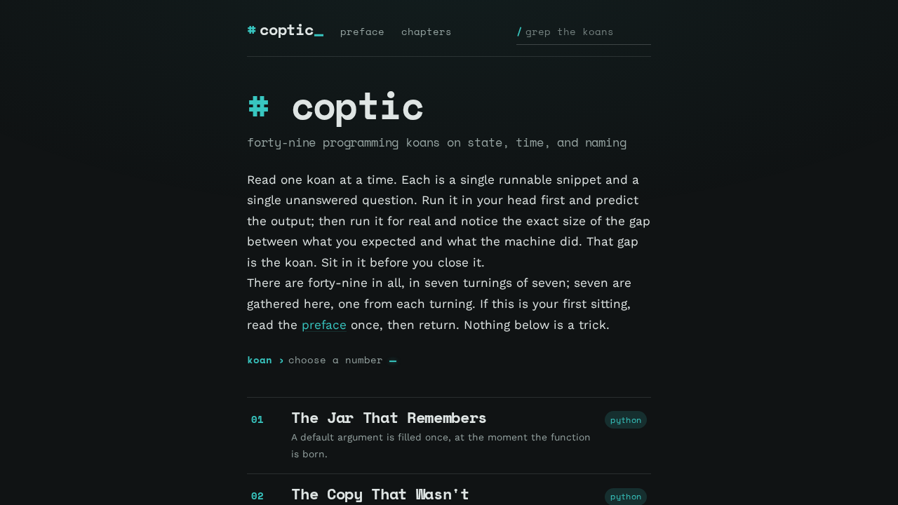 coptic