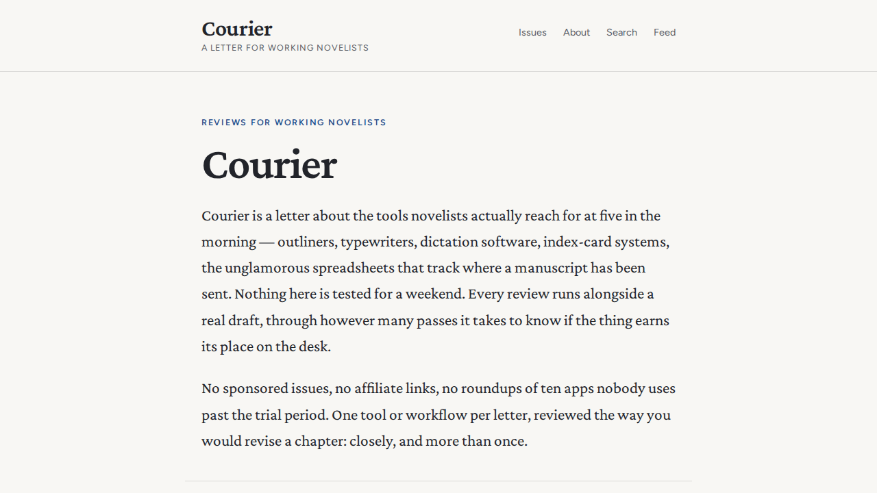 courier