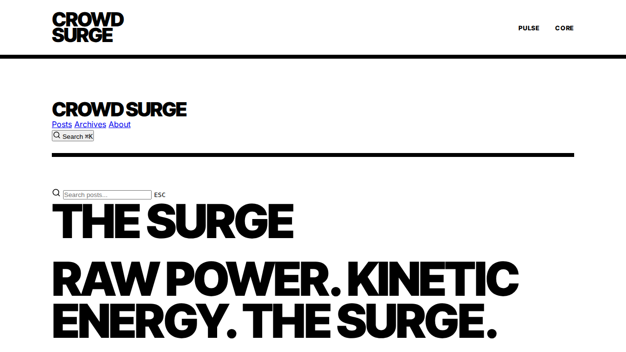 crowd-surge