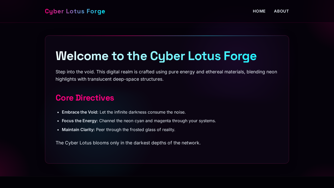 cyber-lotus-forge