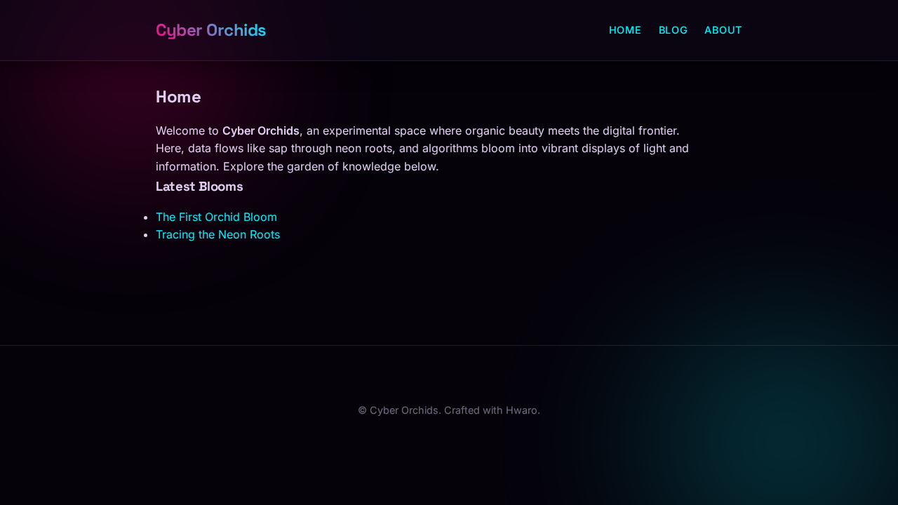 cyber-orchids