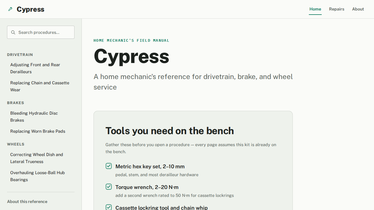 cypress