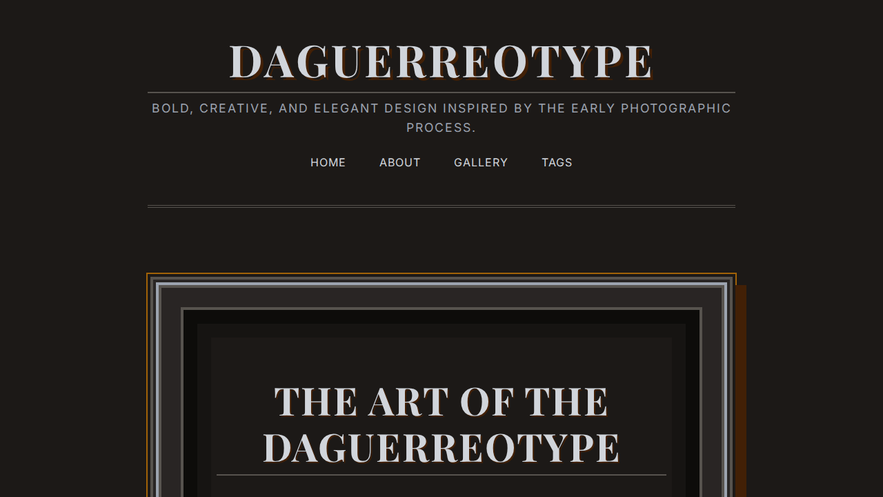 daguerreotype