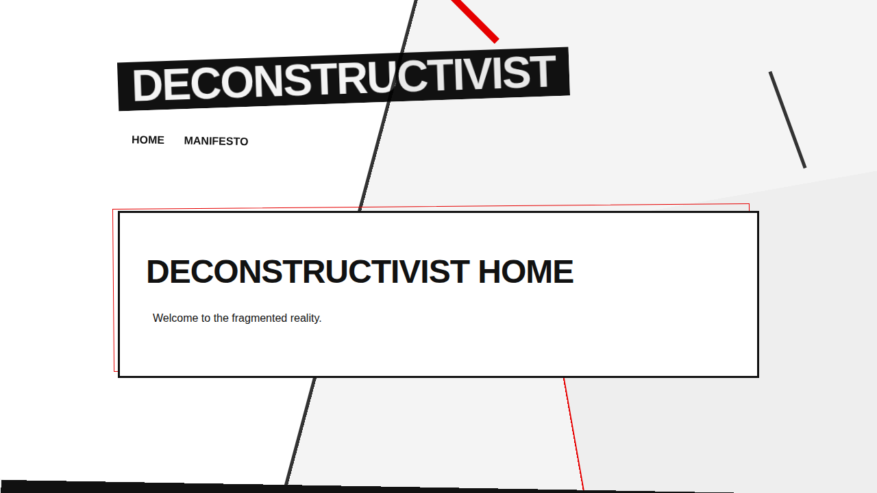 deconstructivist