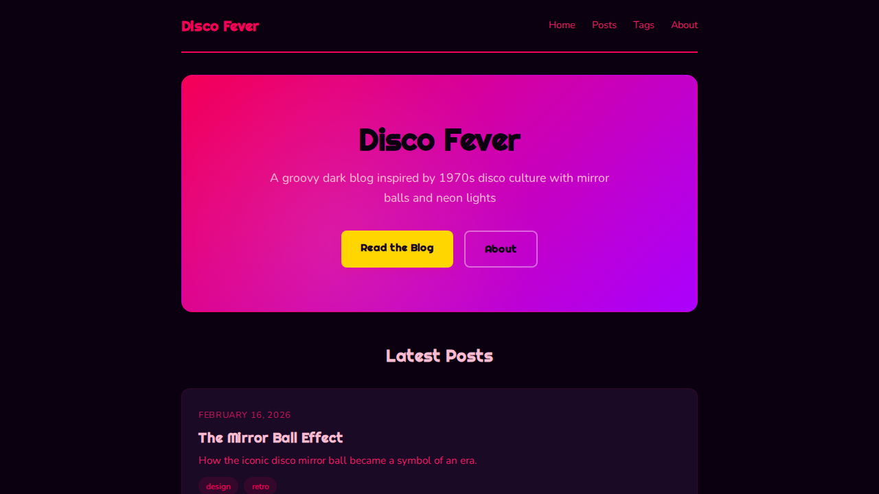 disco-fever