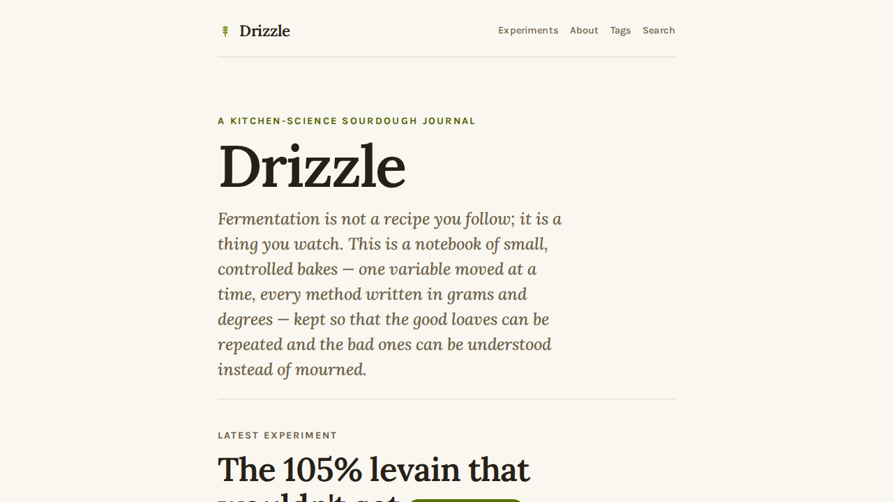 drizzle