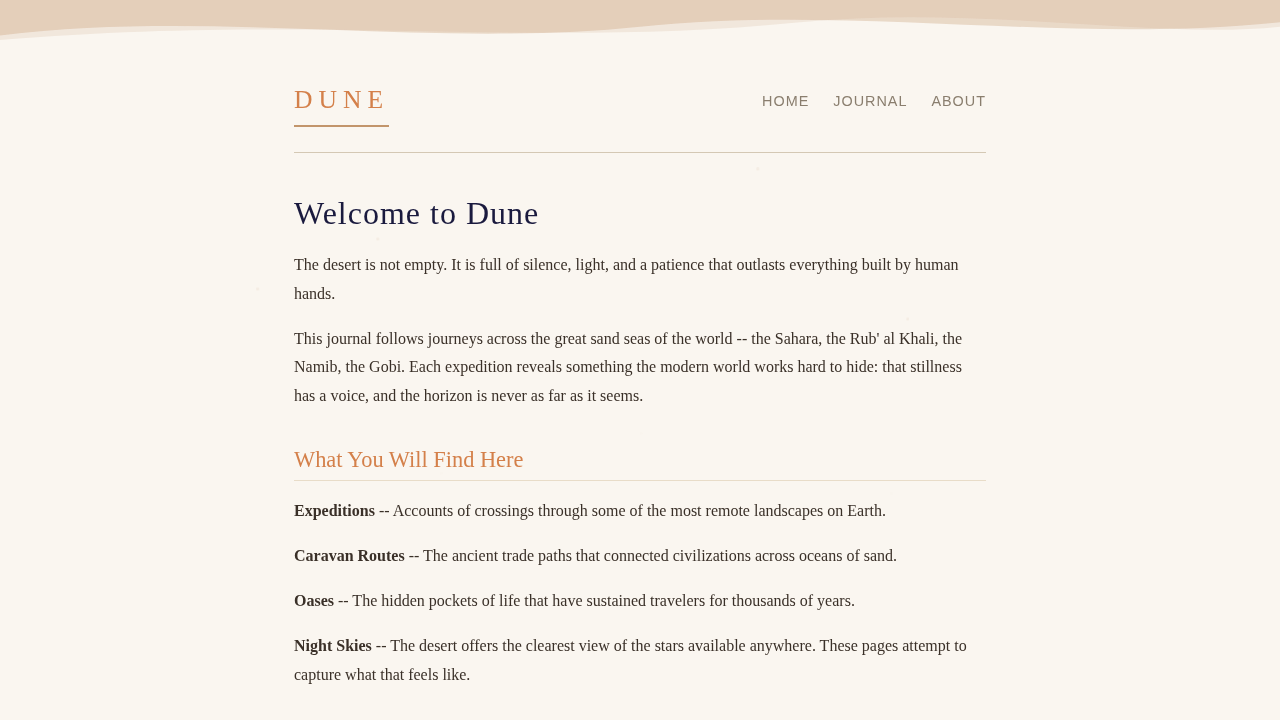 dune