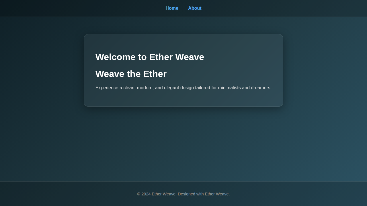 ether-weave