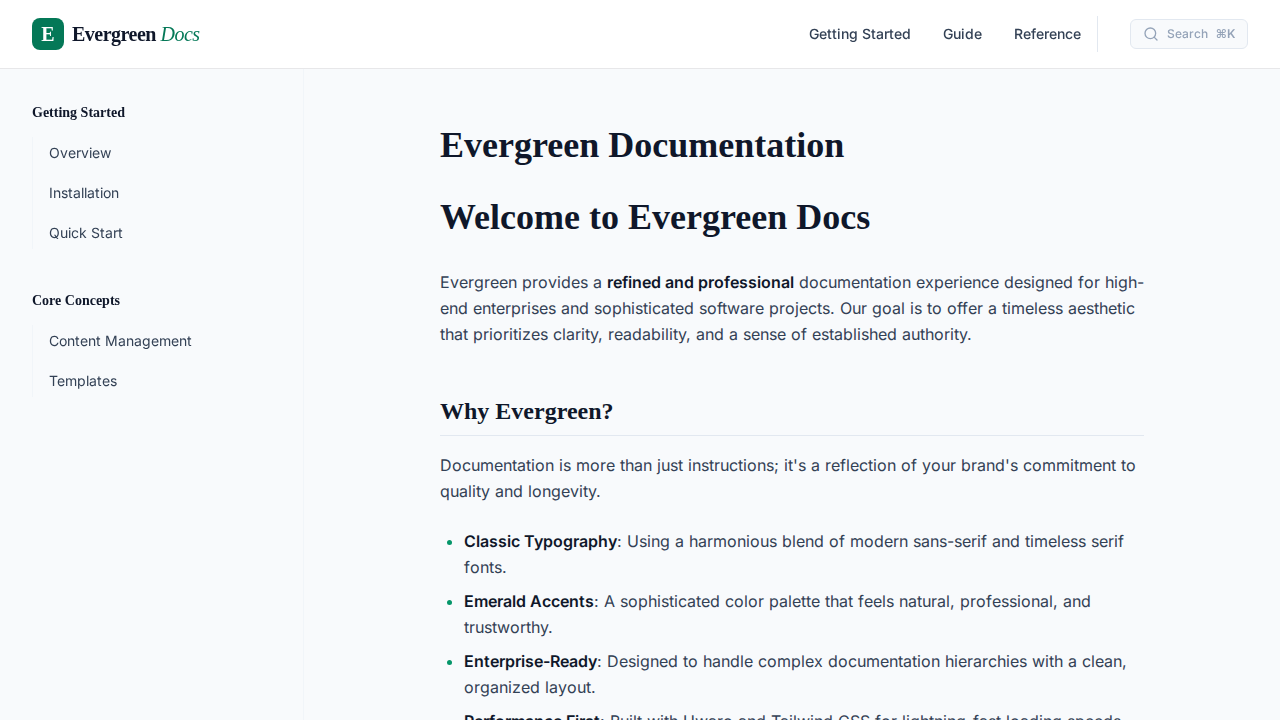 evergreen-docs