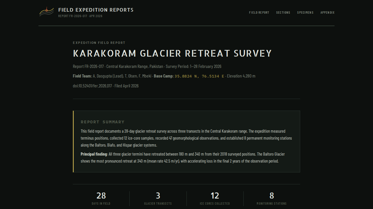 field-report
