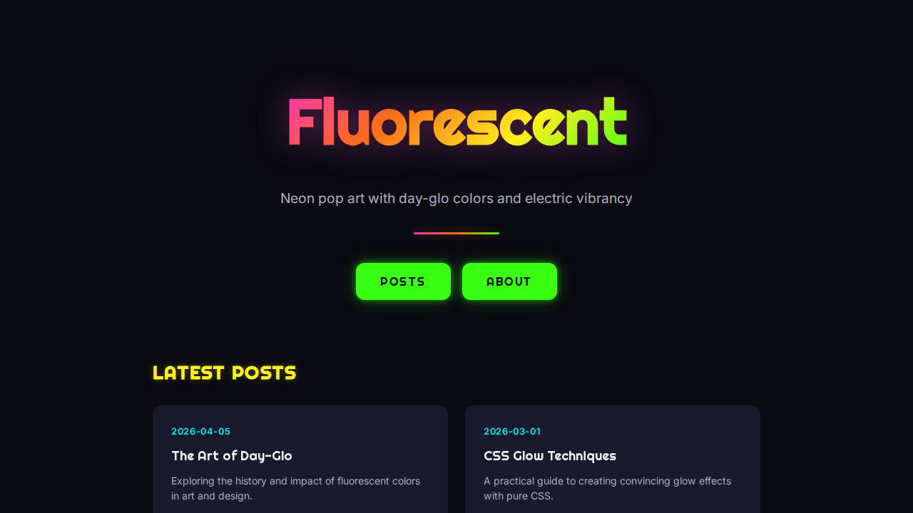 fluorescent