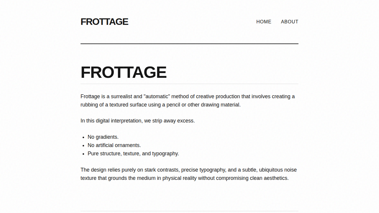 frottage