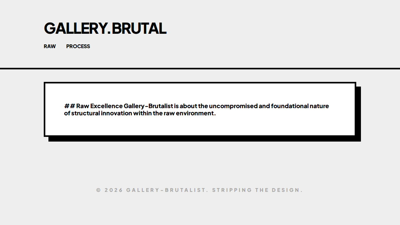 gallery-brutalist