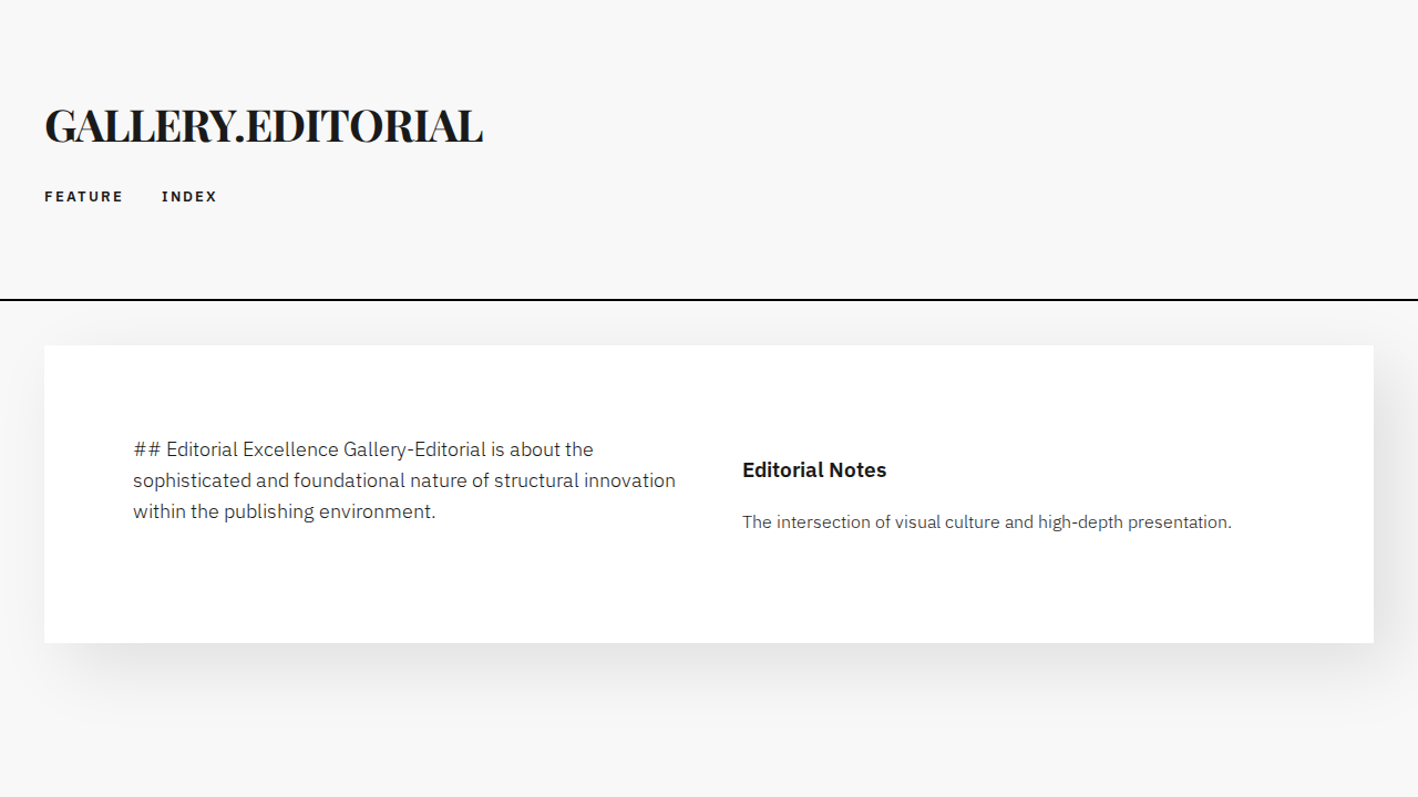 gallery-editorial