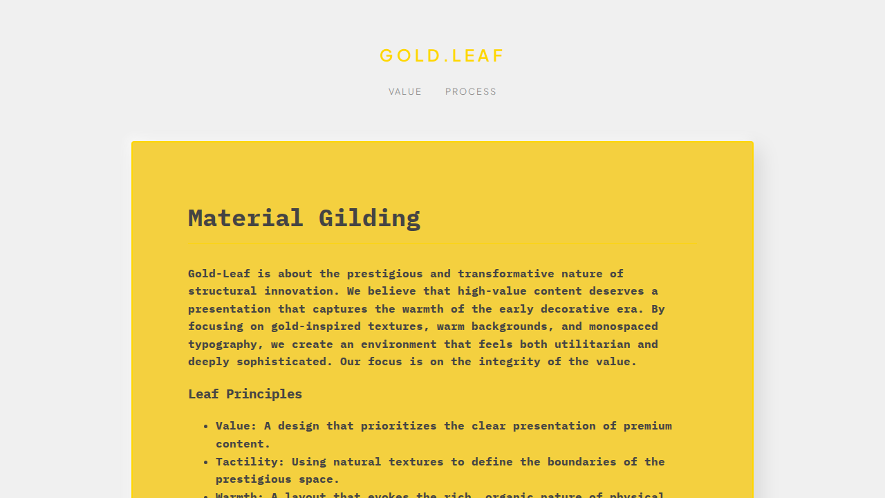 gold-leaf