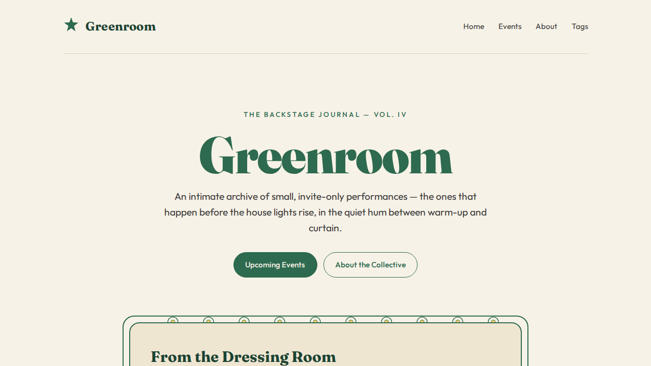 greenroom