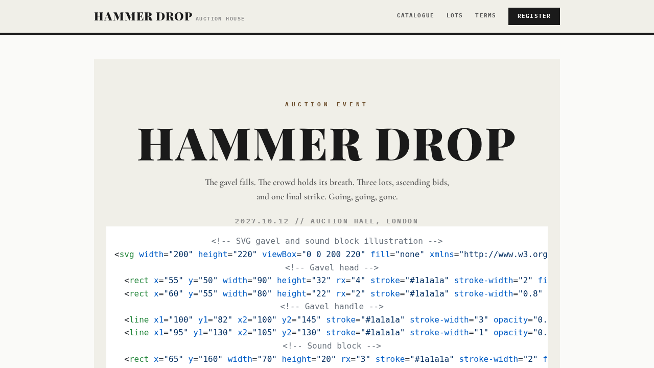 hammer-drop