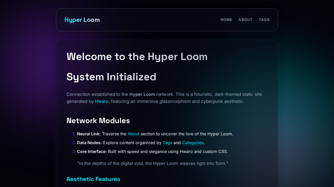 hyper-loom