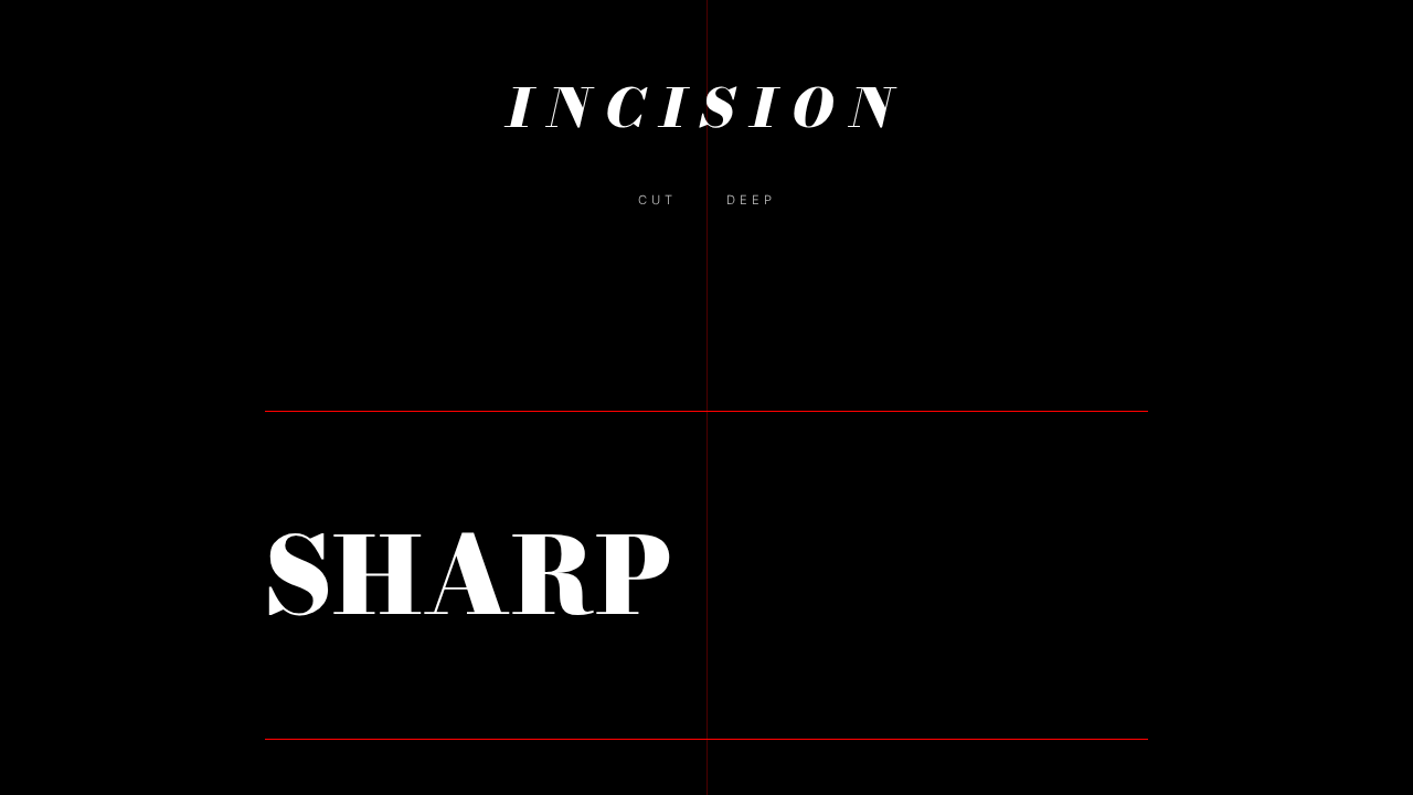 incision