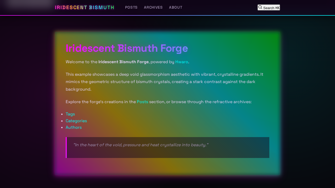 iridescent-bismuth