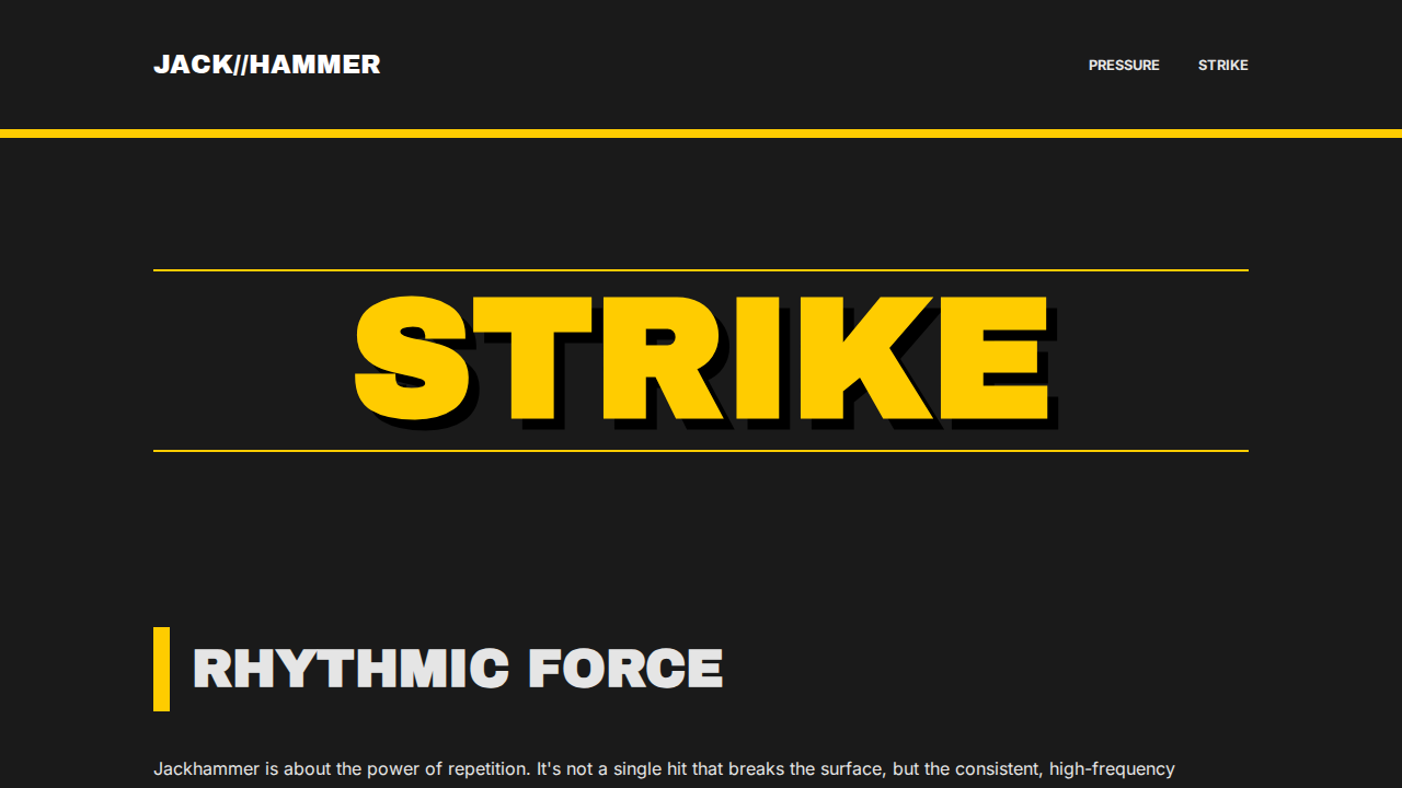 jackhammer