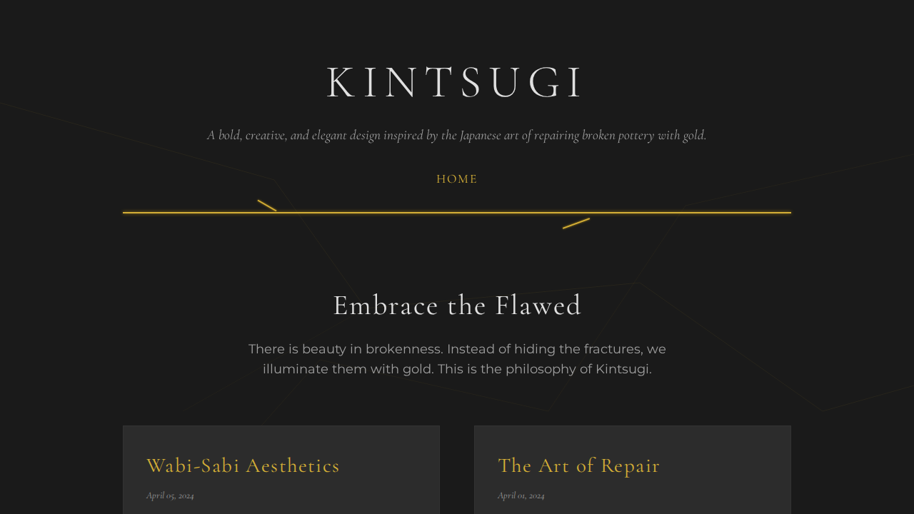 kintsugi