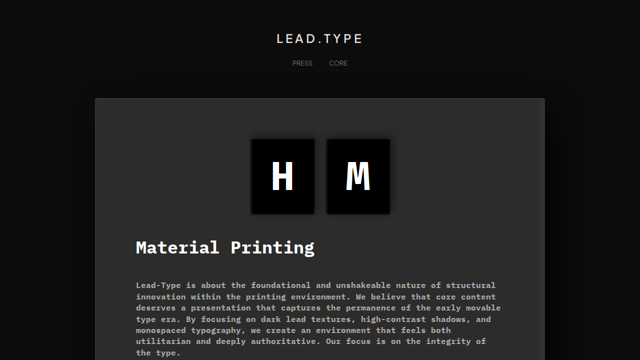 lead-type