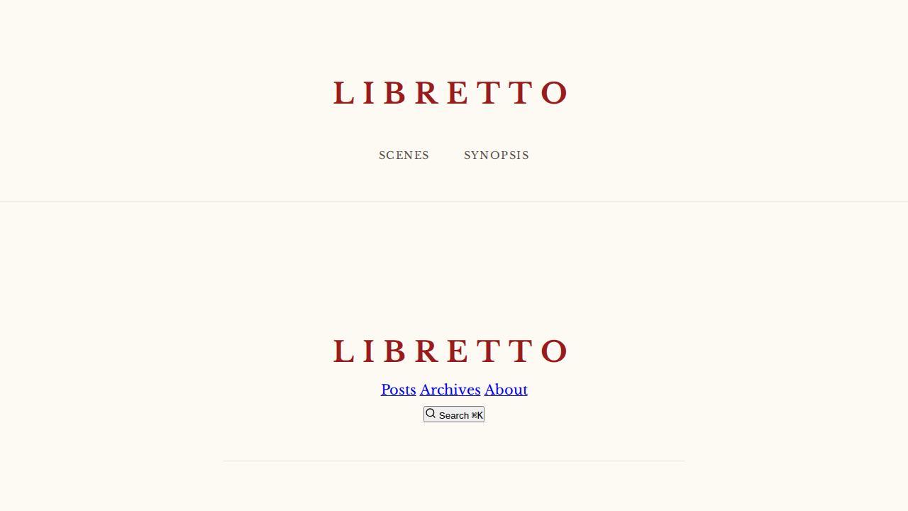 libretto