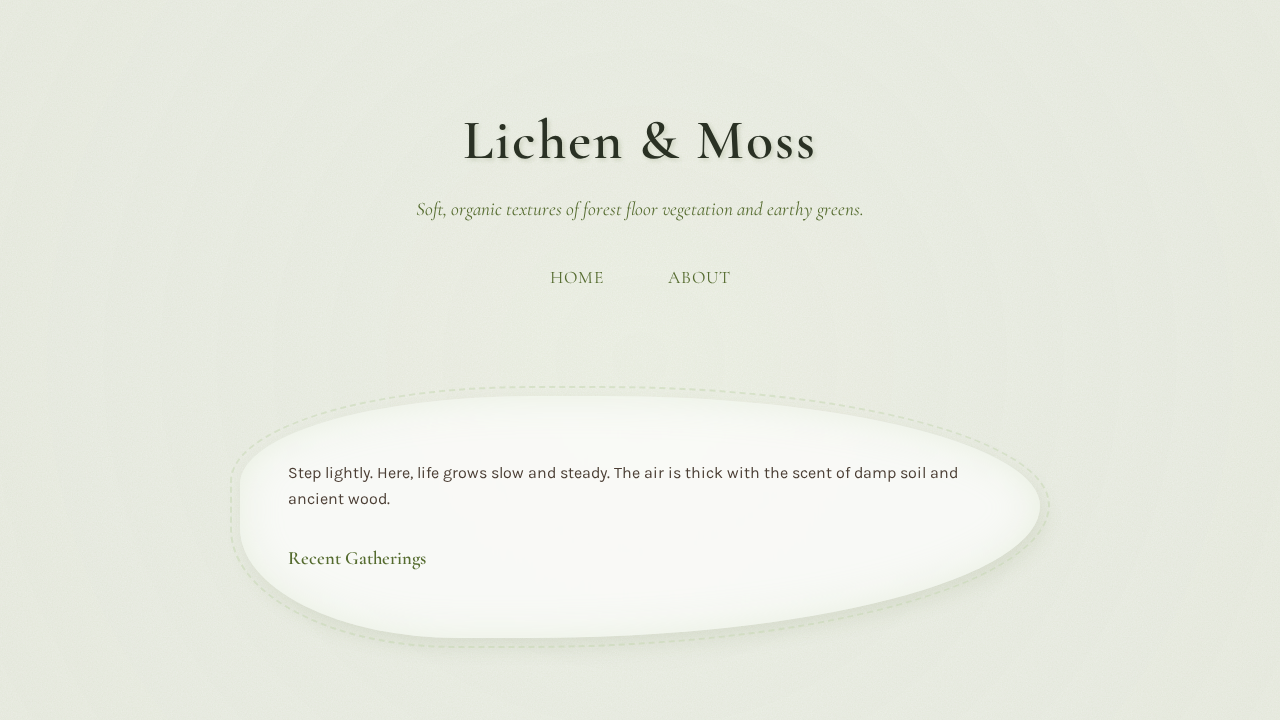lichen-moss