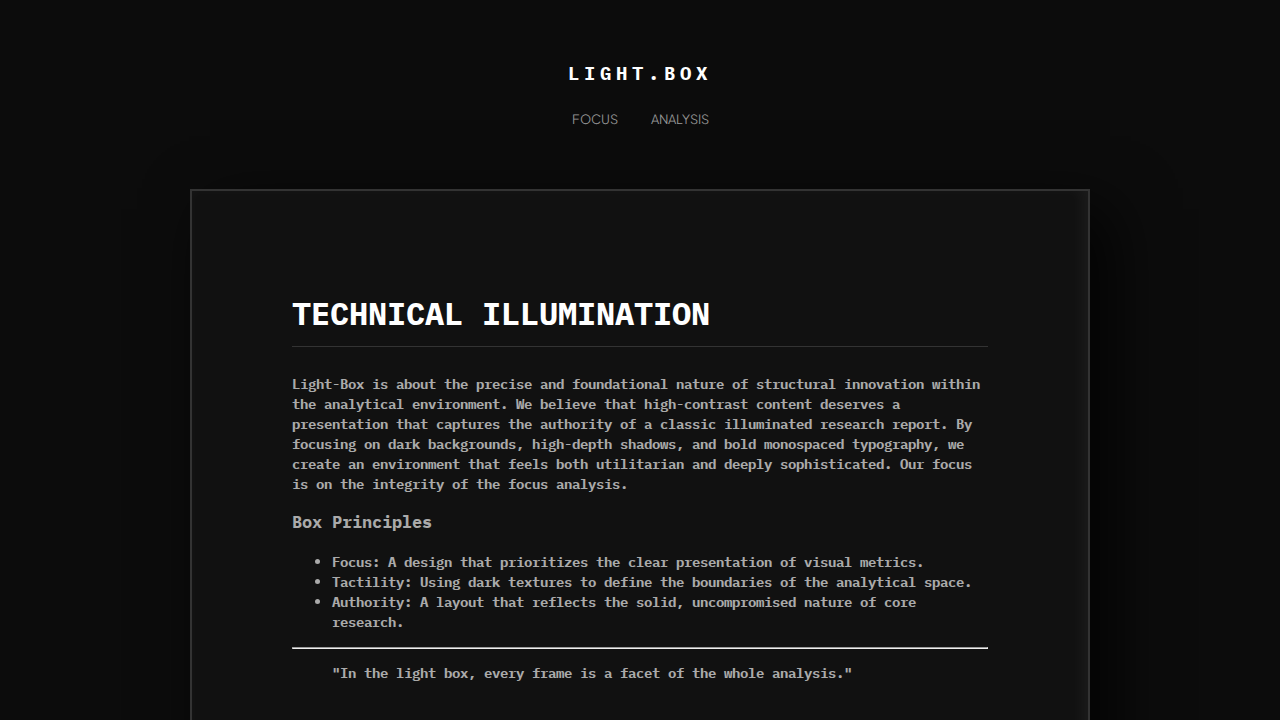 light-box