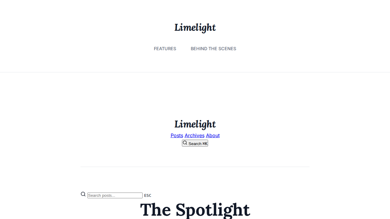 limelight