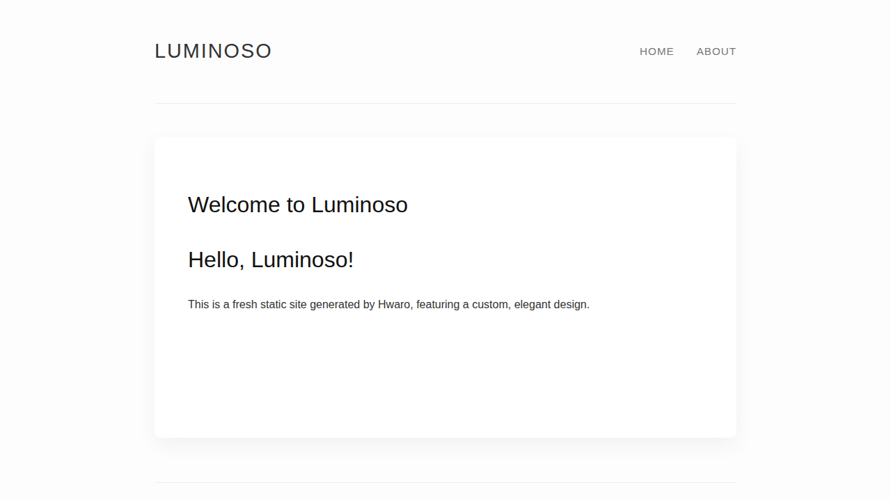 luminoso
