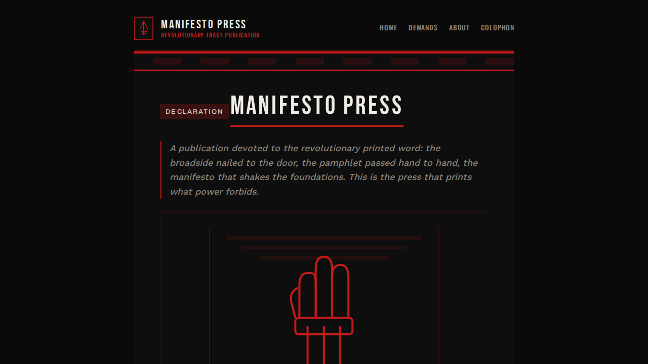 manifesto-press
