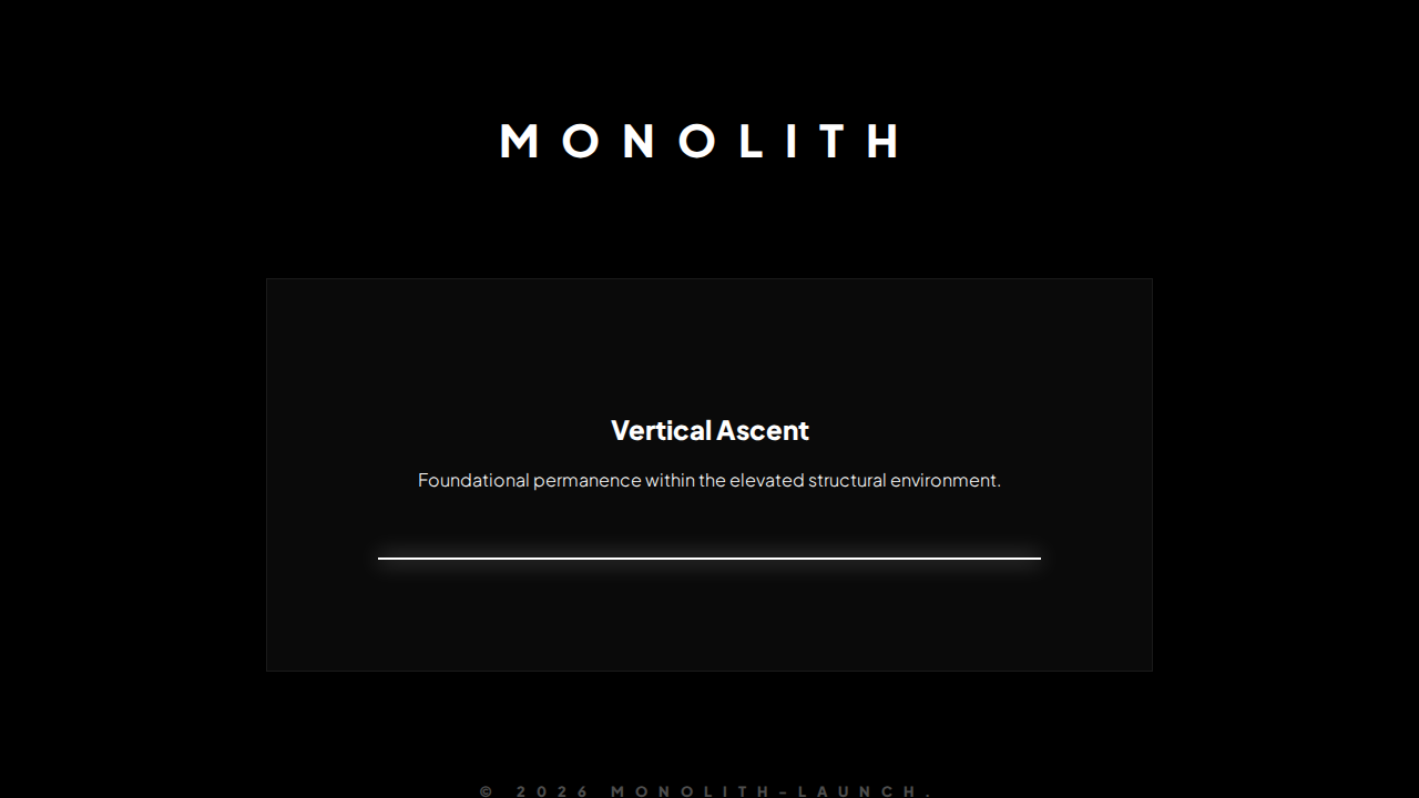 monolith-launch